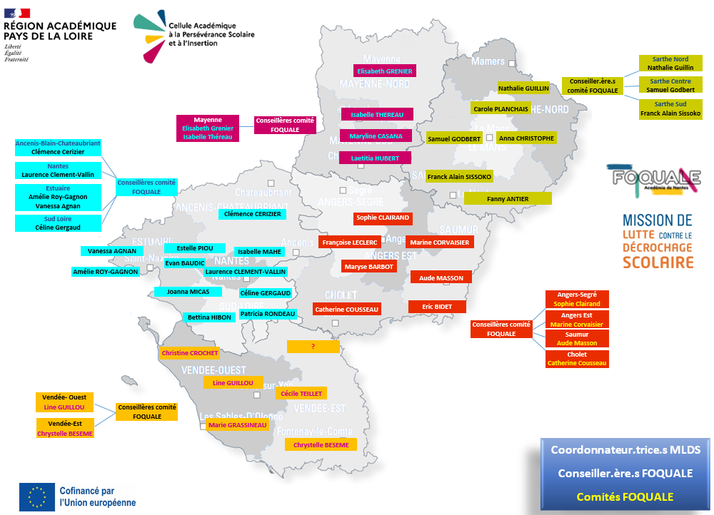 Cartographie FOQUALE 2025